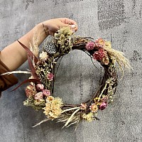 Венок из сухоцветов