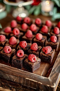 Брауни с малиной или Ваш любимый торт