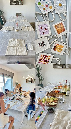 Вариант фуршетного оформления Вашего мастер-класса